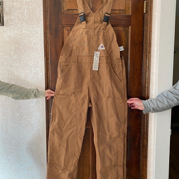 BULWARK FR MEN’S HEAVYWEIGHT BIB OVERALL